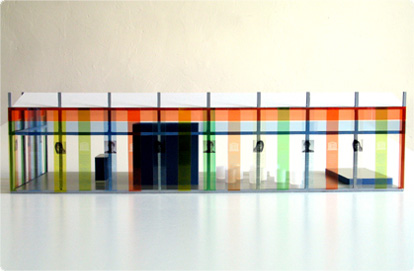 Messestand, Pavillion UNESCO, Wettbewerbsbeitrag 2005, form-al